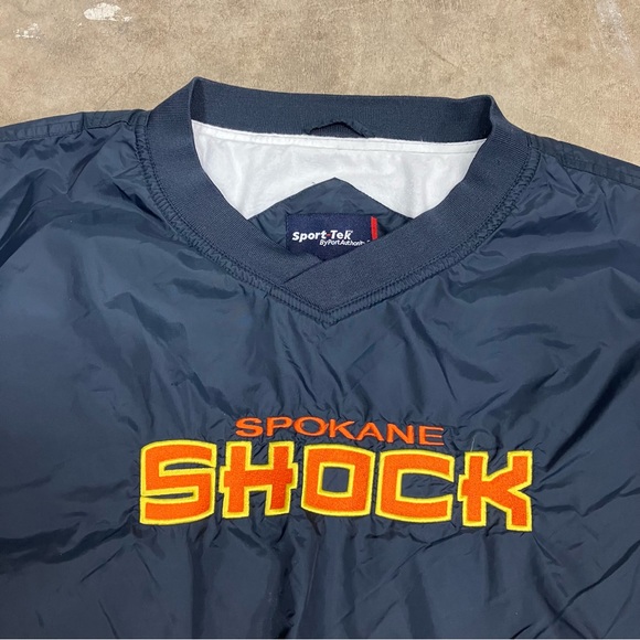 Spokane Shock Arena Football Pullover Sweater Lined Washington Size XL - Picture 2 of 10